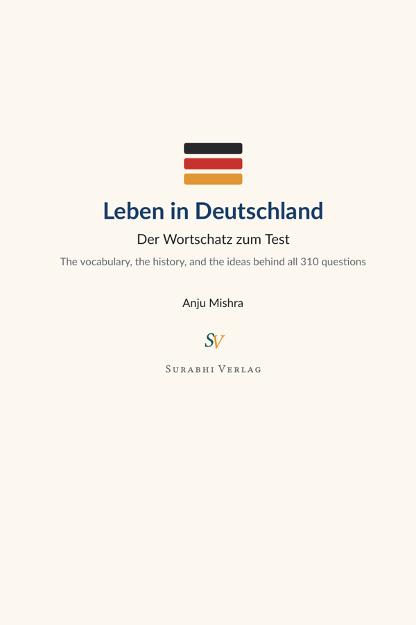Title page of Leben in Deutschland: Der Wortschatz zum Test